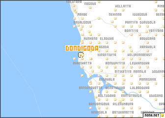 map of Dondigoda