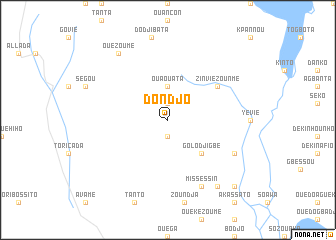 map of Dondjo