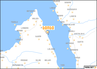 map of Dondo