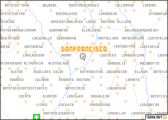 map of Don Francisco