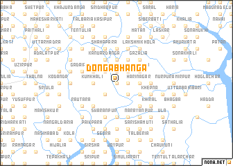 map of Dongābhānga