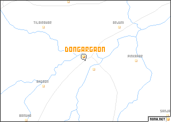map of Dongargaon
