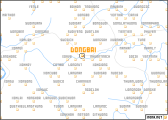 map of Ðông Bái