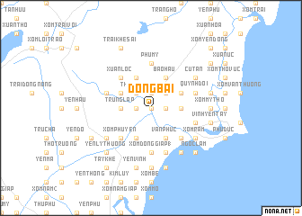 map of Ðồng Bài