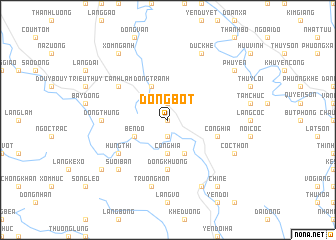 map of Dồng Bột