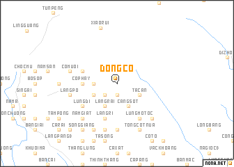 map of Dong Co