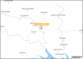 map of Dongdian