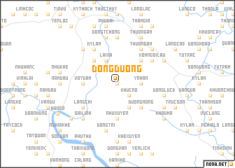 map of Ðông Ðương