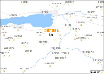 map of Döngel