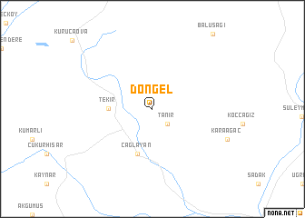 map of Döngel
