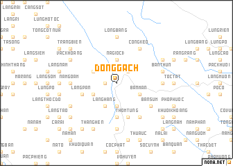 map of Ðông Gạch