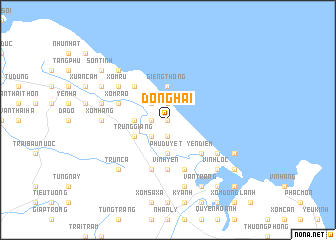 map of Ðông Hải