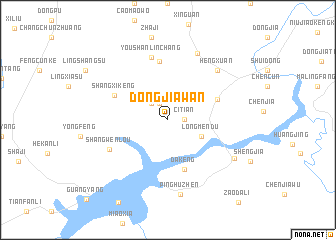 map of Dongjiawan