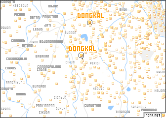 map of Dongkal