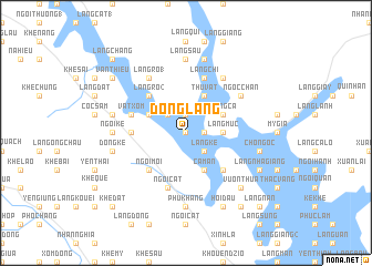 map of Ðông Lang