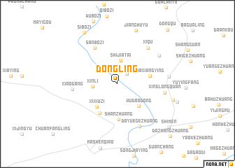 map of Dongling