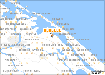 map of Dông Lộc