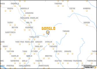 map of Ðông Lỗ