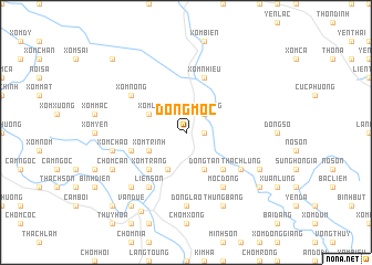 map of Ðồng Mọc