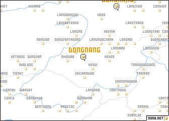 map of Ðóng Nang