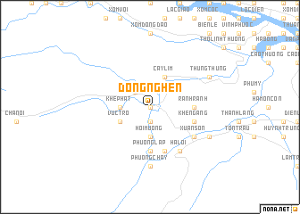 map of Ðồng Nghèn