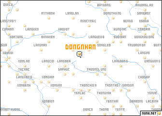 map of Ðồng Nhân