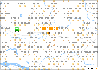 map of Ðồng Nhân