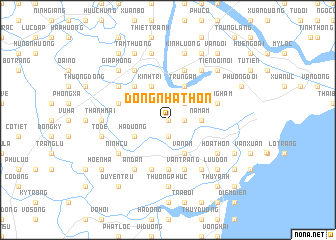 map of Ðông Nha Thon