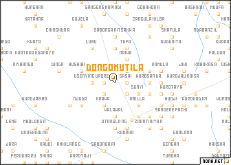 map of Dongo Mutila