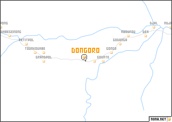 map of Dongoro