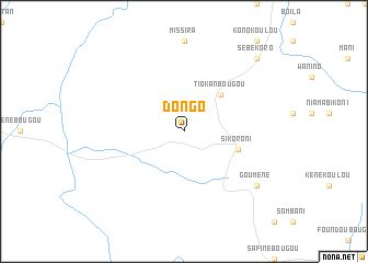 map of Dongo