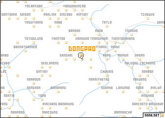 map of Ðông Pao