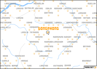 map of Ðông Phong