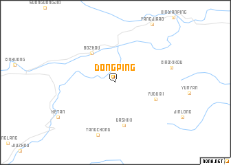 map of Dongping