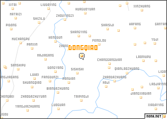 map of Dongqiao