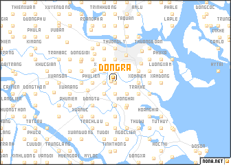 map of Dong Ra