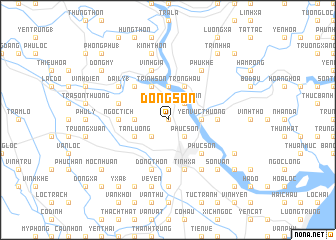 map of Ðộng Sơn