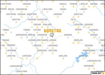 map of Ðông Tau