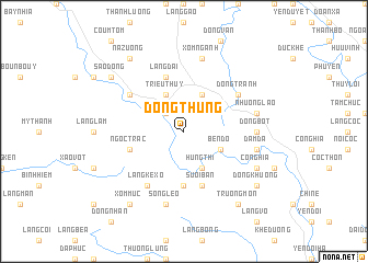 map of Ðồng Thung