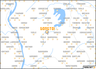map of Ðồng Tói