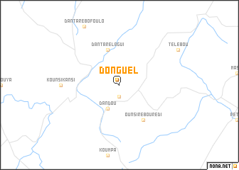 map of Donguel