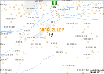 map of Donguz-Ulʼdy