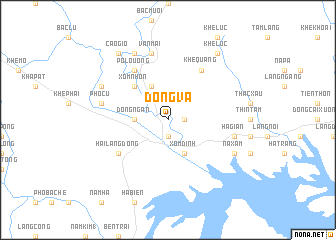 map of Ðồng Và