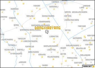 map of Dongxiaoyang