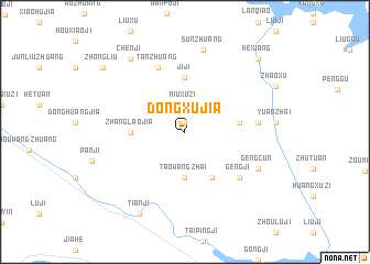 map of Dongxujia