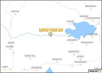 map of Dongyaocun