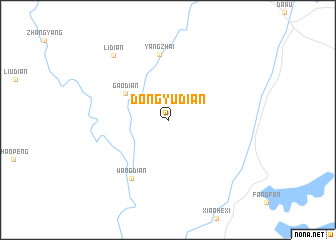 map of Dongyudian