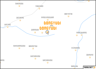 map of Dongyudi