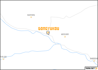 map of Dongyukou