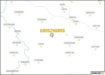 map of Dongzhuang